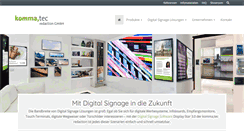 Desktop Screenshot of kommatec-red.de